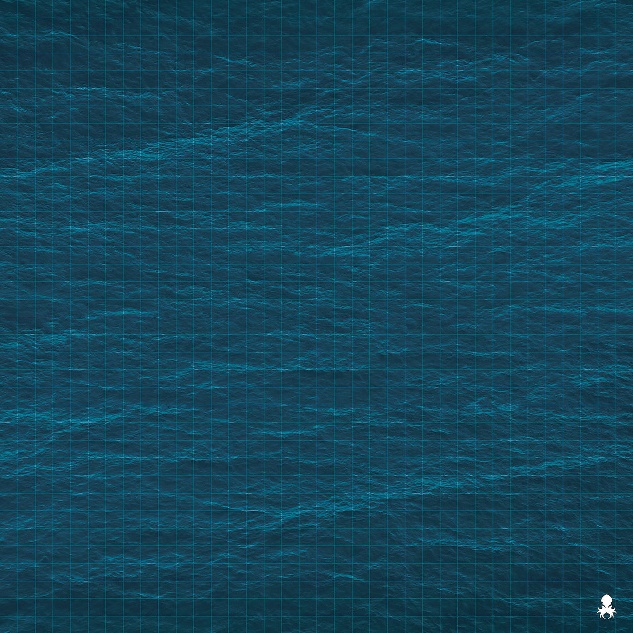 Kraken Dice RPG Encounter Map Quick Mat- Dark Water 36"x36"